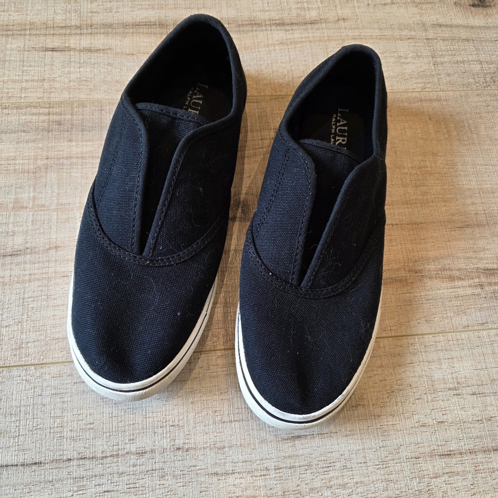 Classic Black Slip-On Shoes